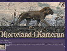 Tablet Screenshot of hjortelands.blogspot.com