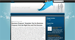 Desktop Screenshot of business-proposals.blogspot.com