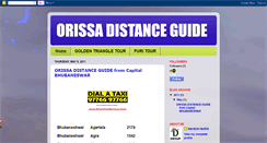 Desktop Screenshot of orissadistanceguide.blogspot.com
