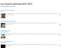 Tablet Screenshot of mejores-peliculas-de.blogspot.com