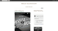 Desktop Screenshot of helloillinoisans.blogspot.com