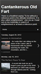 Mobile Screenshot of cantankerousoldfart.blogspot.com