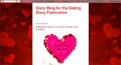 Desktop Screenshot of datingdiarydiary.blogspot.com