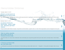 Tablet Screenshot of hemorroidessintomas.blogspot.com
