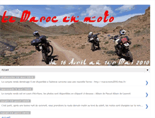 Tablet Screenshot of marocmoto2010.blogspot.com