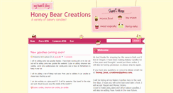 Desktop Screenshot of honey-bear-creations.blogspot.com