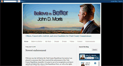 Desktop Screenshot of johndmorris.blogspot.com