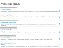 Tablet Screenshot of predilectiontrends.blogspot.com