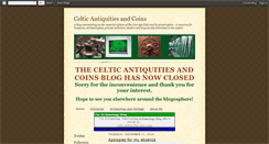 Desktop Screenshot of celticantiquitiescoins.blogspot.com