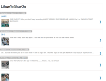 Tablet Screenshot of lihueynsharon.blogspot.com