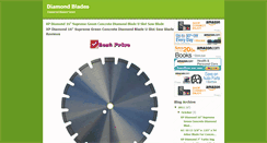 Desktop Screenshot of diamondbladesmall.blogspot.com