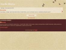 Tablet Screenshot of huellamistica.blogspot.com