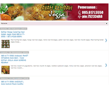Tablet Screenshot of pesannasiboxjogja.blogspot.com