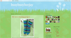 Desktop Screenshot of busybusybeejay.blogspot.com