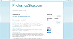 Desktop Screenshot of photoshopstopdotcom.blogspot.com