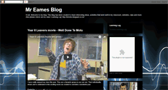 Desktop Screenshot of mreamesblog.blogspot.com