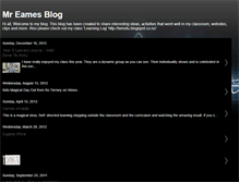 Tablet Screenshot of mreamesblog.blogspot.com