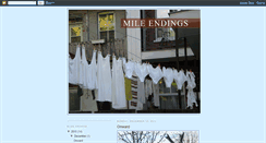 Desktop Screenshot of mileendings.blogspot.com