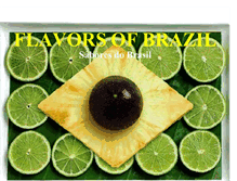 Tablet Screenshot of flavorsofbrazil.blogspot.com