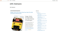 Desktop Screenshot of best-stihlchainsaws-review.blogspot.com