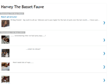 Tablet Screenshot of harveythebassetfauve.blogspot.com