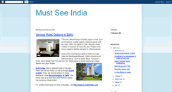 Desktop Screenshot of mustseeindiahotels.blogspot.com