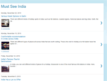 Tablet Screenshot of mustseeindiahotels.blogspot.com
