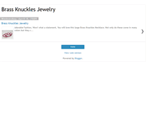 Tablet Screenshot of brassknucklesjewelry.blogspot.com