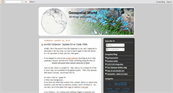 Desktop Screenshot of geospatialworld.blogspot.com