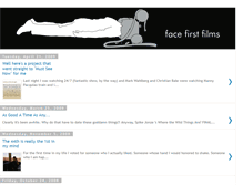 Tablet Screenshot of facefirstfilms.blogspot.com