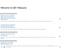 Tablet Screenshot of gdi1malaysia.blogspot.com