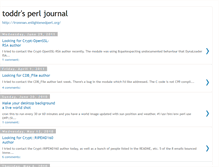 Tablet Screenshot of perl-toddr.blogspot.com
