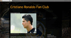 Desktop Screenshot of cristiano-ronaldo-fanclub.blogspot.com