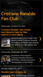 Mobile Screenshot of cristiano-ronaldo-fanclub.blogspot.com