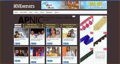 Desktop Screenshot of movieartists.blogspot.com