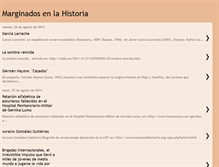 Tablet Screenshot of marginadoshistoria.blogspot.com