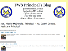 Tablet Screenshot of franciswymanschool.blogspot.com