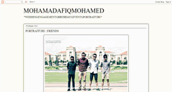 Desktop Screenshot of mohamadafiq.blogspot.com