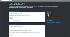 Desktop Screenshot of eatingoutpartv.blogspot.com
