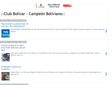 Tablet Screenshot of clubbolivar.blogspot.com