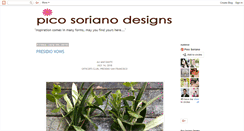 Desktop Screenshot of picosorianodesigns.blogspot.com