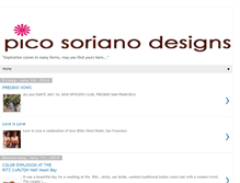 Tablet Screenshot of picosorianodesigns.blogspot.com
