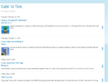 Tablet Screenshot of cafevitinh.blogspot.com