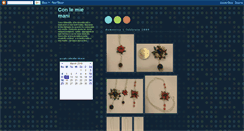 Desktop Screenshot of antonella-conlemiemani.blogspot.com