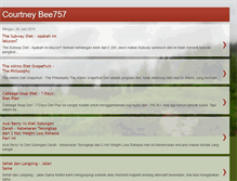 Tablet Screenshot of courtneybee757.blogspot.com