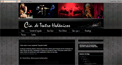 Desktop Screenshot of ciadeteatrohedonicos.blogspot.com