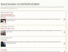 Tablet Screenshot of malfadado-o-contestatario.blogspot.com