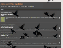 Tablet Screenshot of museodeingenuidades.blogspot.com