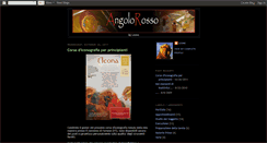 Desktop Screenshot of angolorosso.blogspot.com