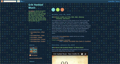 Desktop Screenshot of erikhaddad.blogspot.com